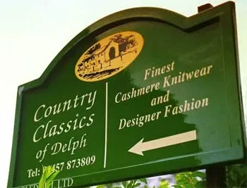 Fibreglass entrance signs are strong and lightweight Fibreglass Signs