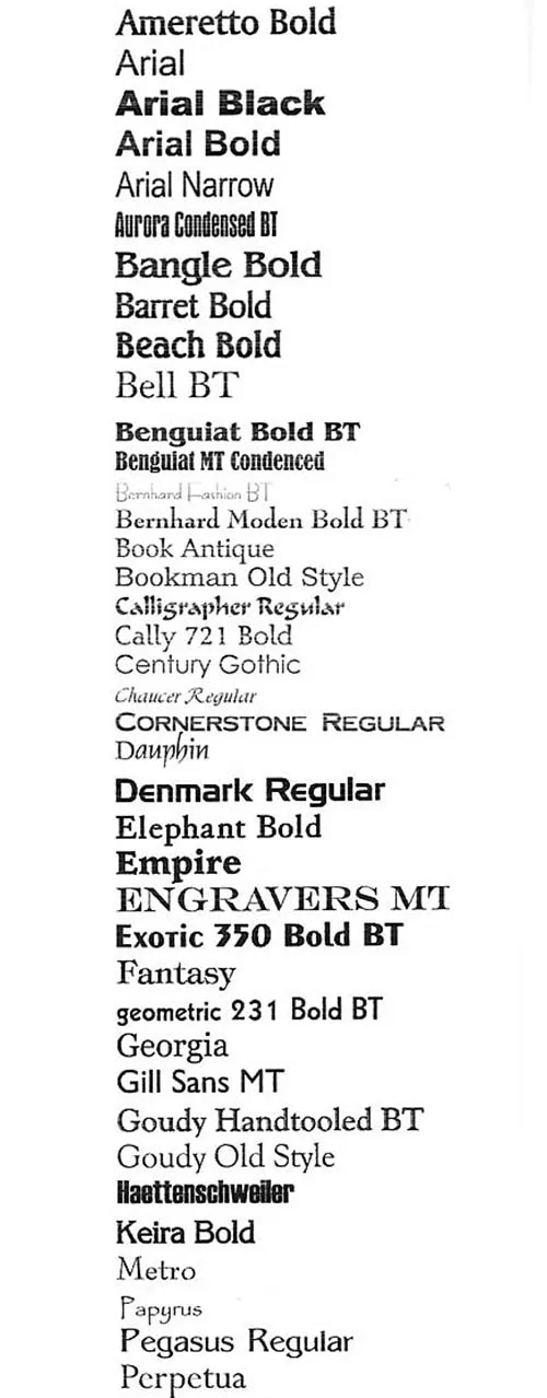 More Lettering Styles