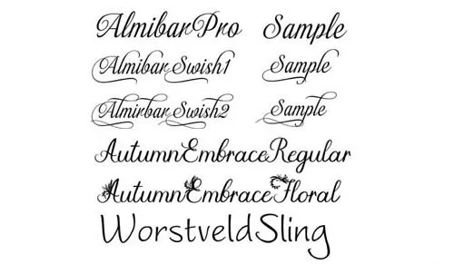 Script Fonts