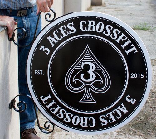 Scroll Bracket Projecting Signs