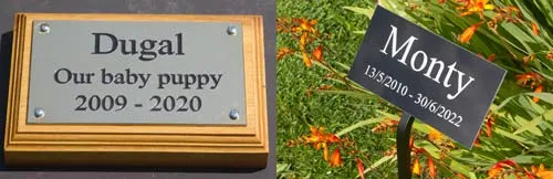 Backing boards and tree stakes are available for all our plaques. Backing Boards and Tree Stakes