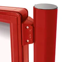 Used with 76mm Profile Notice Boards Round Post