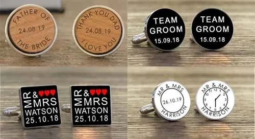 We have over 39 different wedding cufflinks available. Assorted Wedding Cufflinks