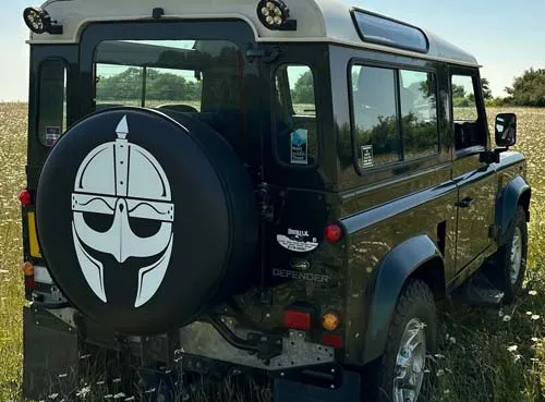 These are great gifts for anyone with a Land Rover. 4x4 Spare Wheel Covers