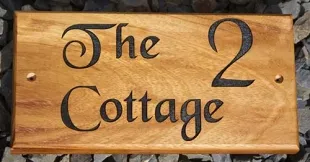 Wooden House Signs