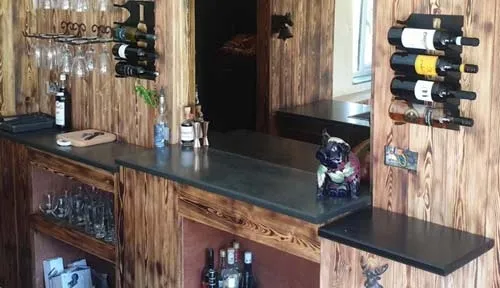 Slate bar tops cut to any size. Slate Bar Top