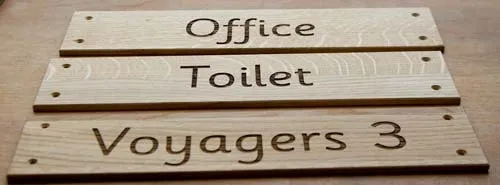 These engraved wooden plaques are available in several timbers. Engraved Wooden Plaques - Indoor Use