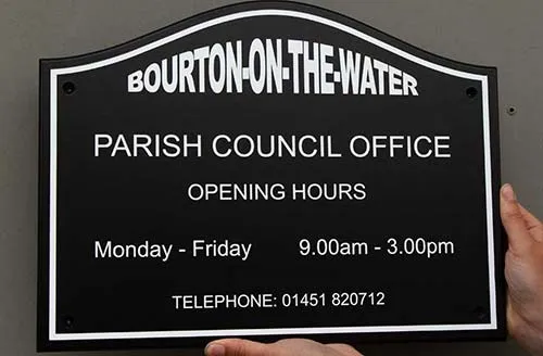 Shaped & Painted Sign Board