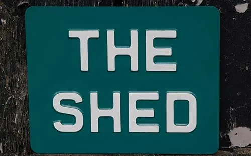 This embossed aluminium sign makes for a great gift. Embossed Aluminium Sign